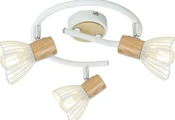 Sklep Kaja Lampa sufitowa do sypialni w stylu eco 98-61652 CHILE | Kaja