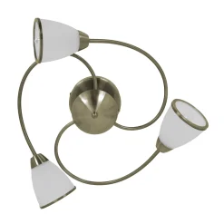 Sklep Kaja Lampa sufitowa do sypialni K-JSL-6059/3 AB PLATO | Kaja Oświetlenie