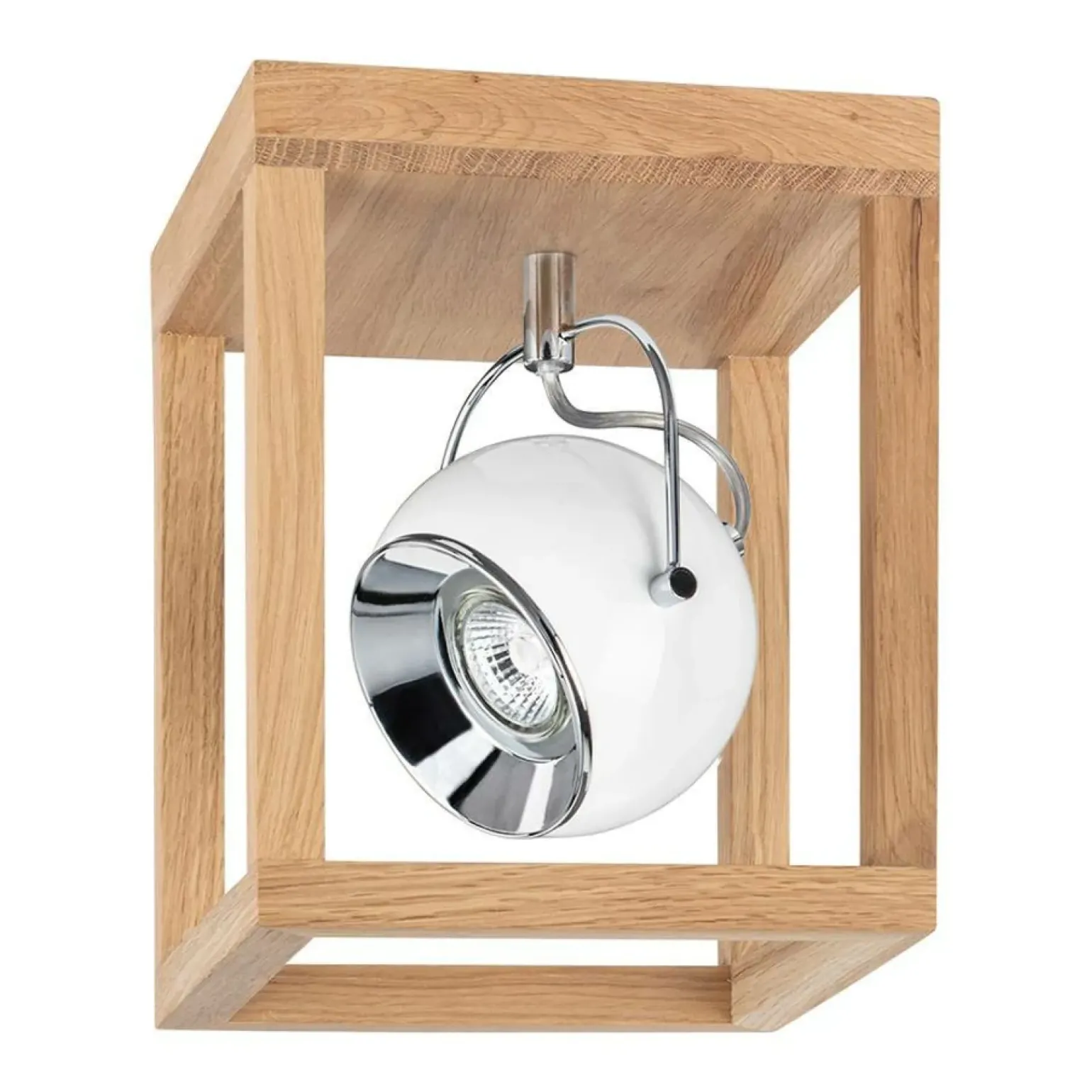Sale Lampa sufitowa geometryczny box z reflektorem 5222174 ROY | Kaja Żyrandole Nowoczesne