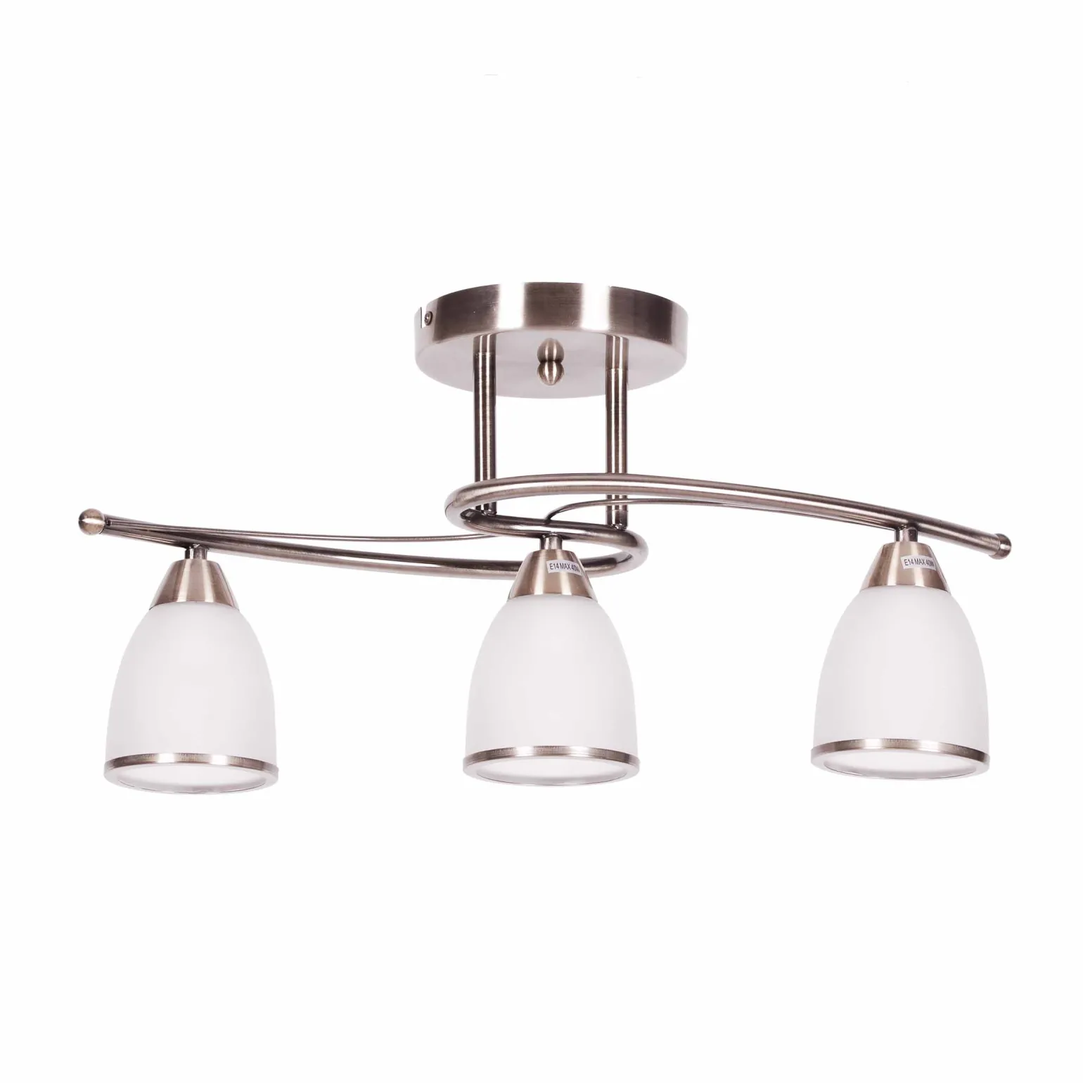 Sklep Kaja Lampa sufitowa K-JSL-8090/3 AB z serii SAMIRA | Kaja Oświetlenie