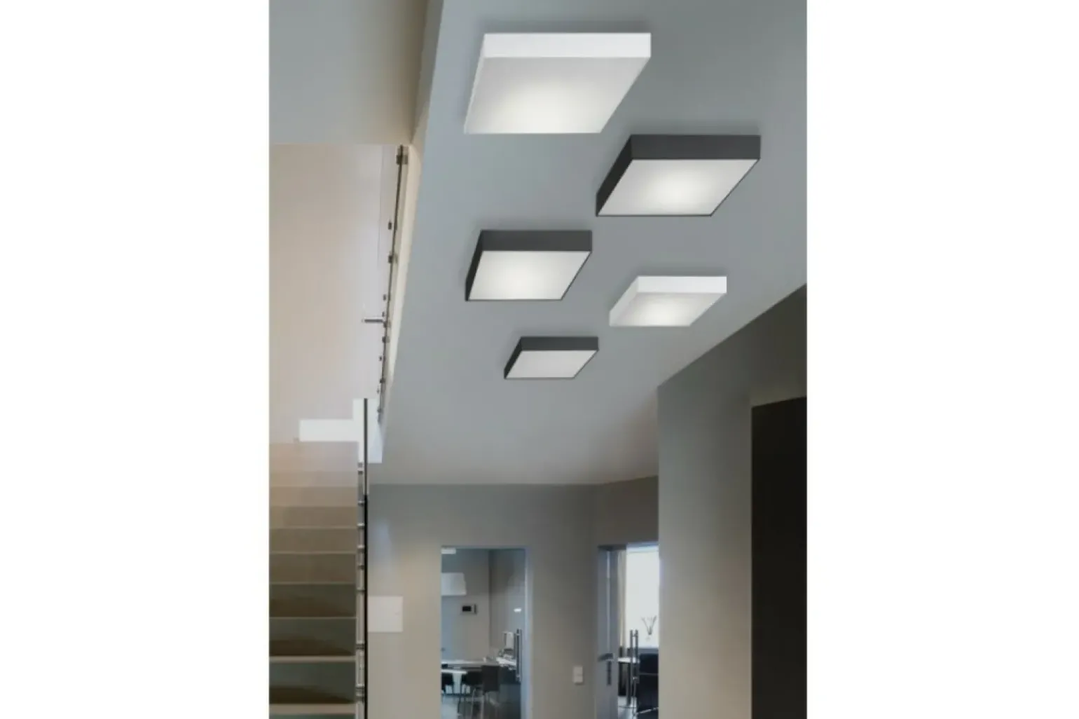 Best Sale Lampa sufitowa LED kwadratowy plafon AZ3685 MONZA | Kaja Żyrandole Nowoczesne