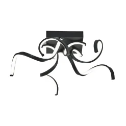 Sklep Kaja Lampa sufitowa LED o ozdobnym kształcie 20031CL-BK STELO| Kaja