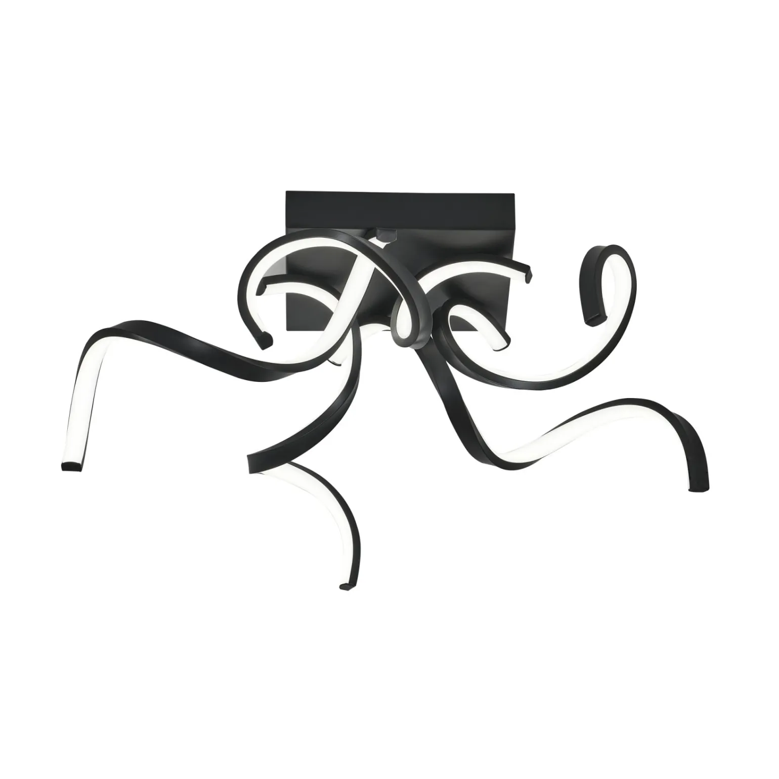 Sklep Kaja Lampa sufitowa LED o ozdobnym kształcie 20031CL-BK STELO| Kaja