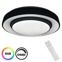 Sklep Kaja Lampa sufitowa LED sterowana pilotem ML6406 NAOMI SMART RGB | Kaja