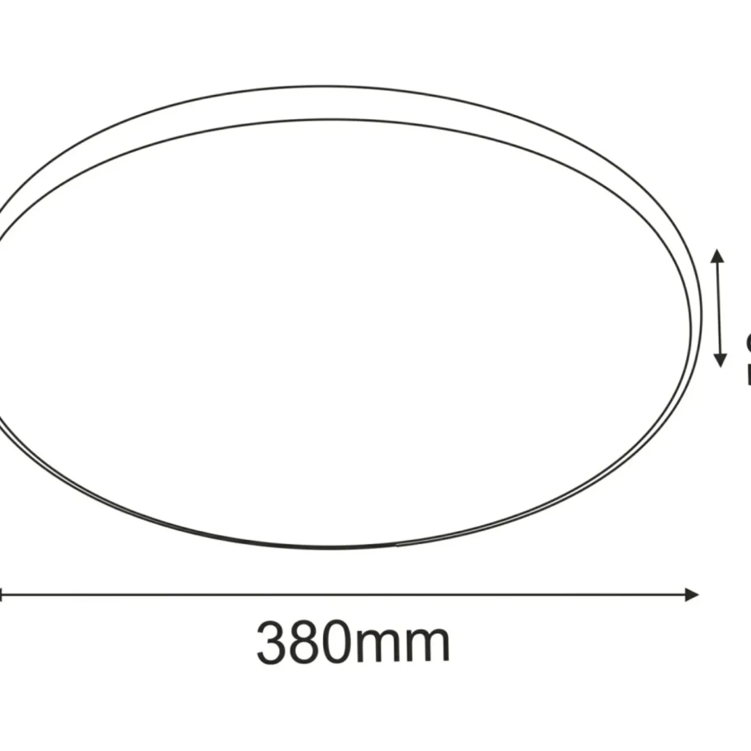 Sklep Kaja Lampa sufitowa LED, tarcza ⌀38cm 3000K ANT 1064 IKA | Kaja Oświetlenie