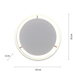 Best Lampa sufitowa LED w kolorze u 15391-60 z serii RITUS | Kaja Żyrandole Nowoczesne