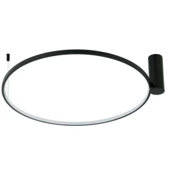 Clearance Lampa sufitowa, ledowy ring 90cm LP-909/1C L BK RING | Kaja Żyrandole Nowoczesne