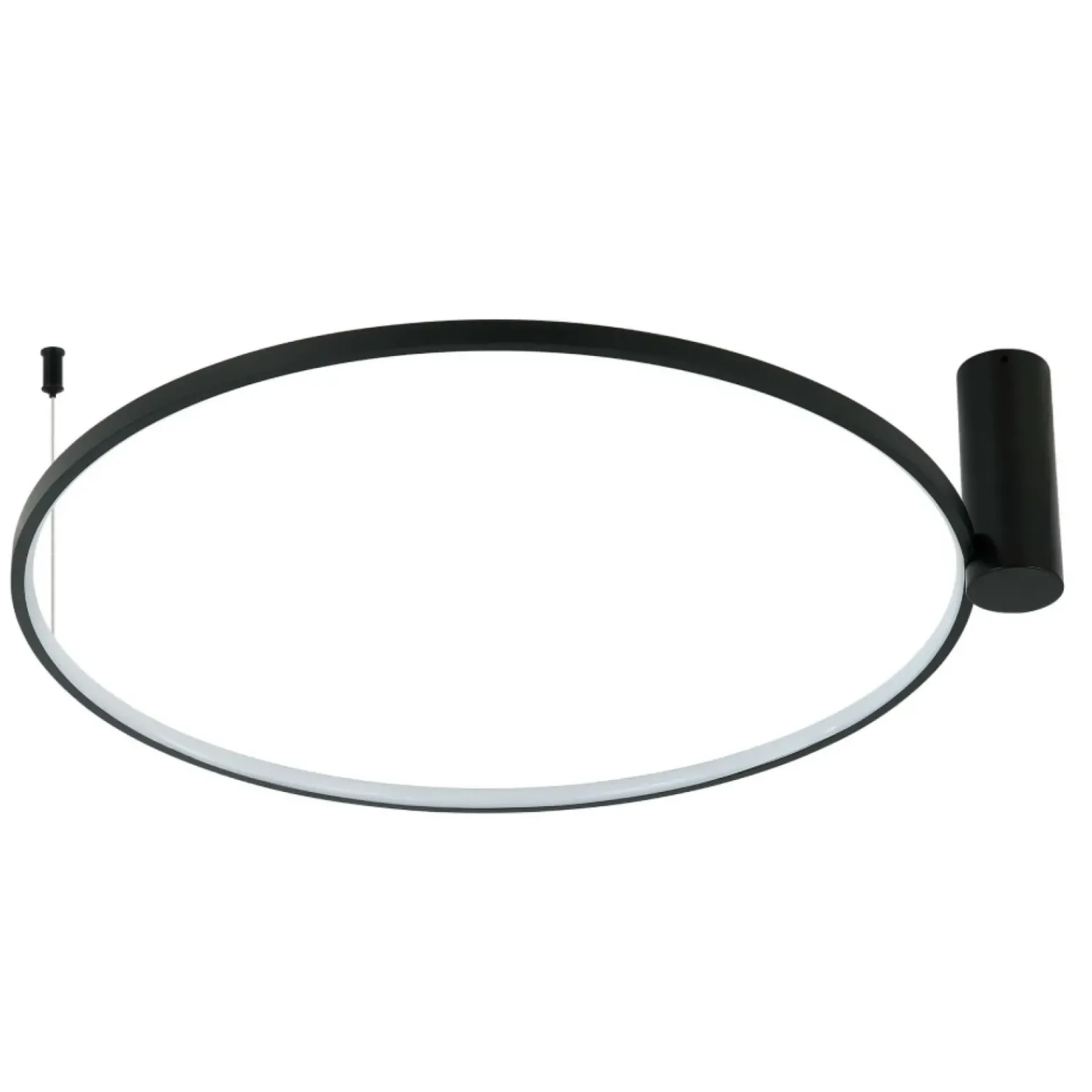 Clearance Lampa sufitowa, ledowy ring 90cm LP-909/1C L BK RING | Kaja Żyrandole Nowoczesne