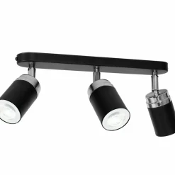 Outlet Lampa sufitowa, listwa z trzema reflektorami LX 5147 z serii RENO Żyrandole Nowoczesne