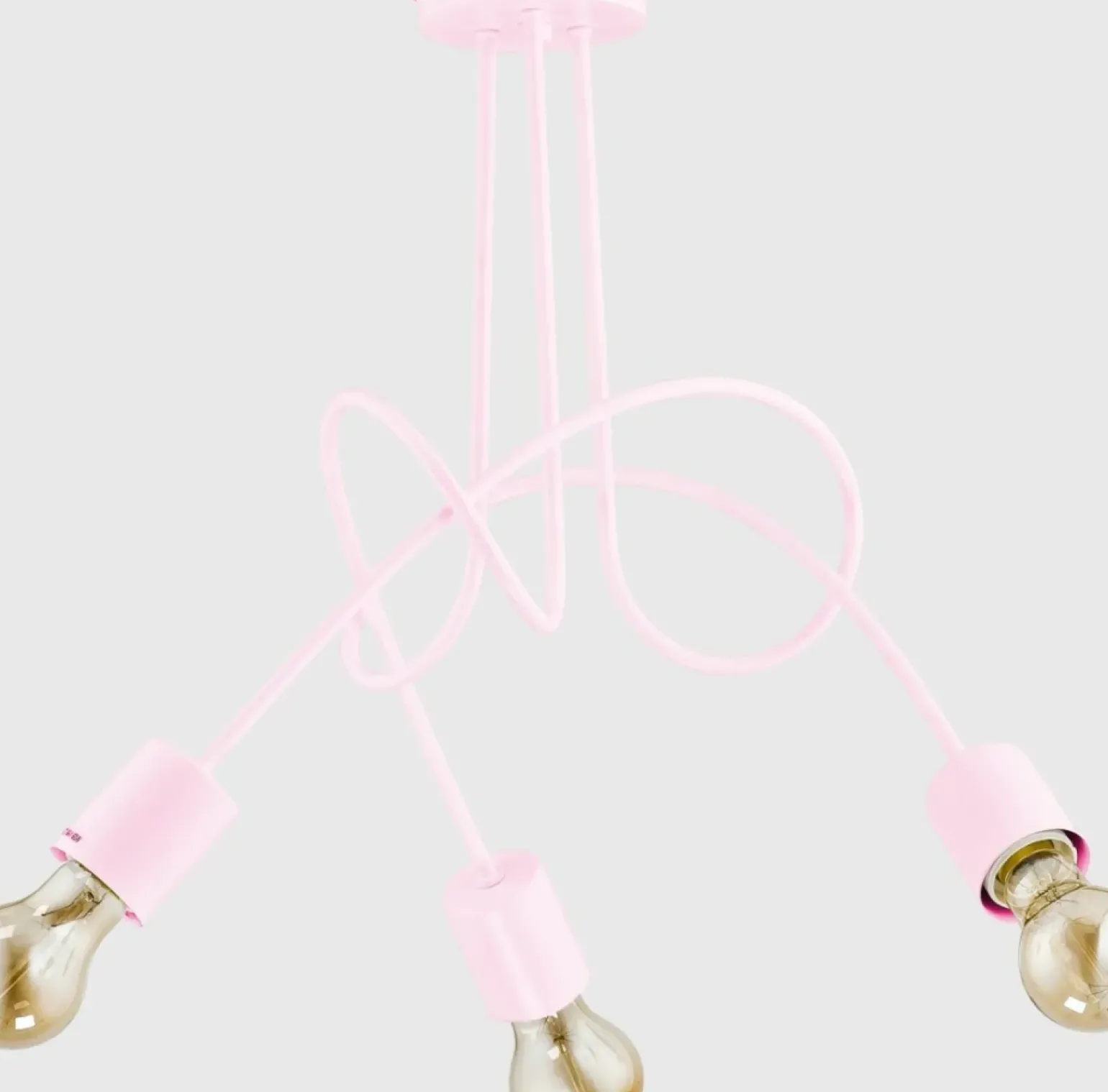 Best Sale Lampa sufitowa na 3 źródła światła, różowa AL 28493 | Kaja Żyrandole Nowoczesne
