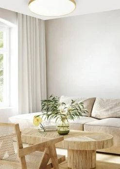 Sklep Kaja Lampa sufitowa okrągła złota CL12100009-GD SIERRA| Kaja Oświetlenie