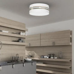 Sklep Kaja Lampa sufitowa, plafon do pokoju dziennego MLP7350 z serii ULTIMO | Kaja Oświetl