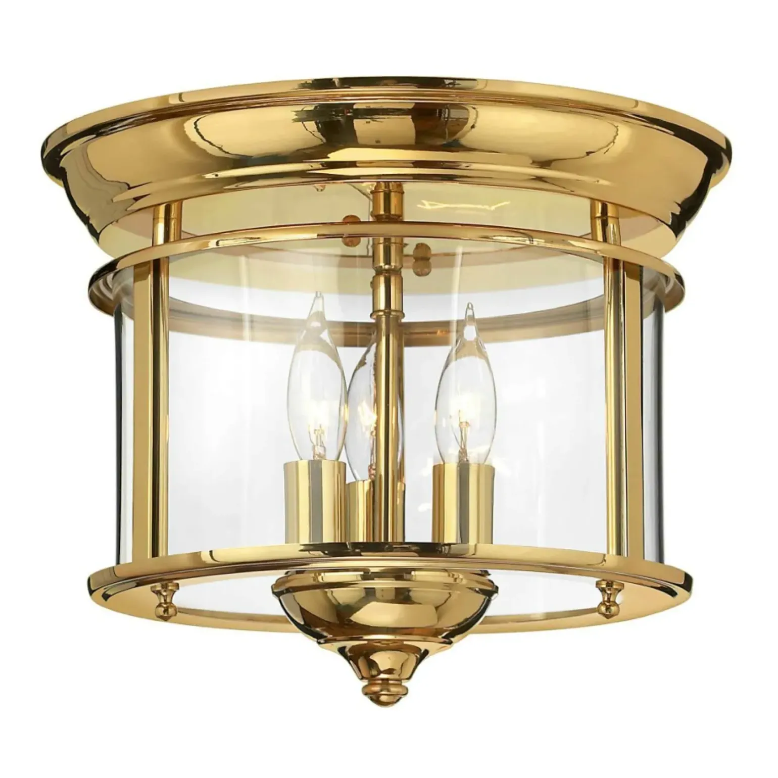 Sklep Kaja Lampa sufitowa, plafon na 3 żarówki HK-GENTRY-F-PB z serii GENTRY