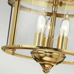 Sklep Kaja Lampa sufitowa, plafon na 3 żarówki HK-GENTRY-F-PB z serii GENTRY