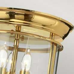 Sklep Kaja Lampa sufitowa, plafon na 3 żarówki HK-GENTRY-F-PB z serii GENTRY