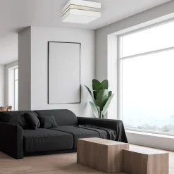 Sklep Kaja Lampa sufitowa, plafon, prostokątny abażur MLP7347 z serii ULTIMO | Kaja Oświetl