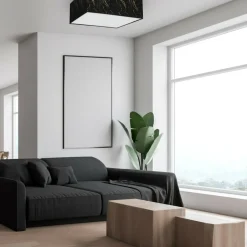 Sklep Kaja Lampa sufitowa, plafon w kształcie kwadratu MLP7293 z serii SENSO | Kaja Oświetl