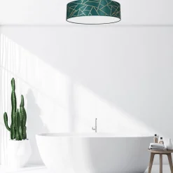 Sklep Kaja Lampa sufitowa, plafon złoto-zielone MLP7578 z serii ZIGGY | Kaja Oświetlenie