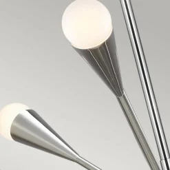 New Lampa sufitowa, polerowany nikiel FE-JAX10-PN z serii JAX Żyrandole Nowoczesne