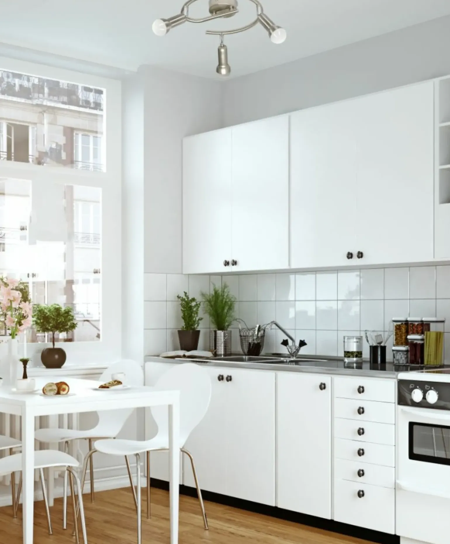 Sklep Kaja Lampa sufitowa spirala z 3 reflektorami 98-63304 ARC | Kaja