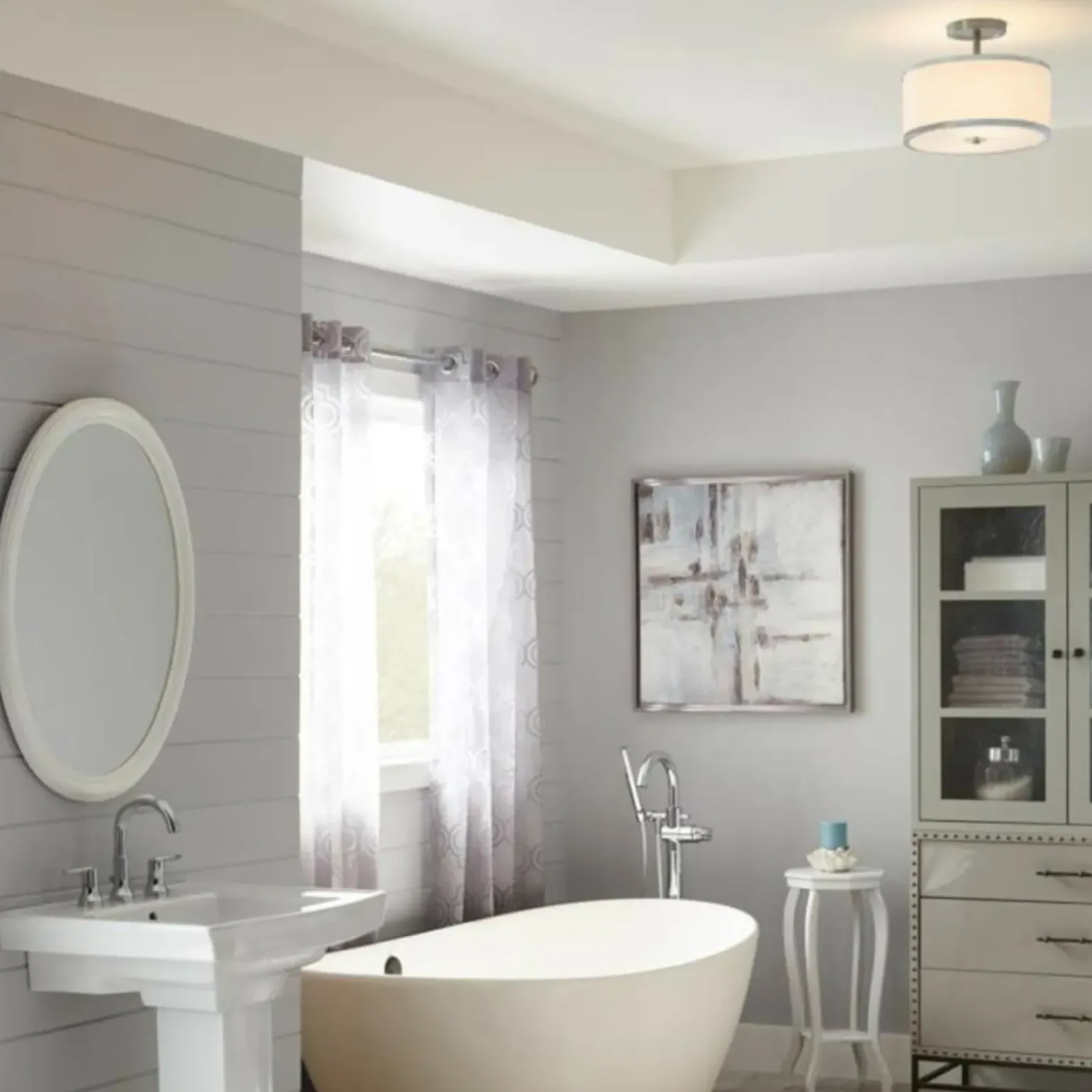 Discount Lampa sufitowa, szklana FE-PROSPECT-PARK-SF z serii PROSPECT PARK Żyrandole Nowoczesne