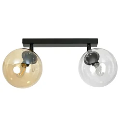 Fashion Lampa sufitowa typu listwa z dwoma kloszami 779/2 | Kaja Oświetlenie Żyrandole Nowoczesne