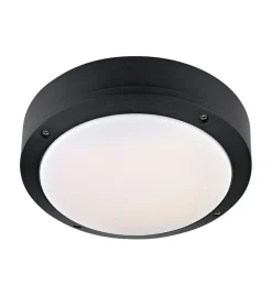 Sklep Kaja Lampa sufitowa typu plafon z czarną oprawą 106535 | Kaja Oświetlenie