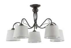 Sklep Kaja Lampa sufitowa venge z abażurami JUP 1366 KAMELIA | Kaja Oświetlenie