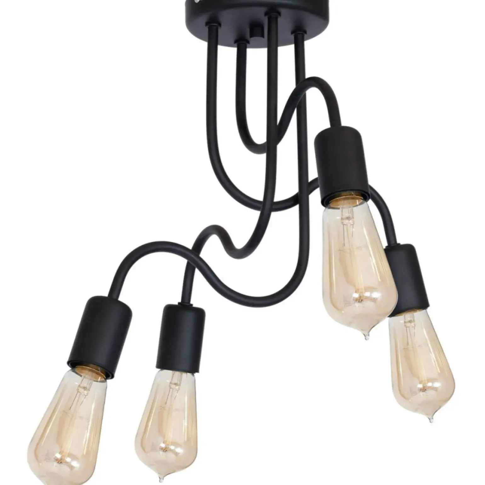 Best Lampa sufitowa w m kolorze, do salonu LX 8060 z serii DOW | Kaja Żyrandole Nowoczesne