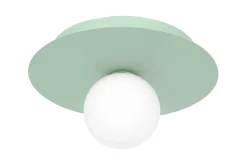 Sklep Kaja Lampa sufitowa w kolorze miętowym, plafon K-5453 z serii ROBIN