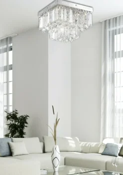 Sklep Kaja Lampa sufitowa w stylu glamour 98-44716 CARMINA | Kaja Oświetlenie