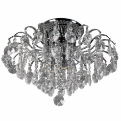 Sklep Kaja Lampa sufitowa w stylu glamour MD30196/4 FIRENZA | Kaja Oświetlenie