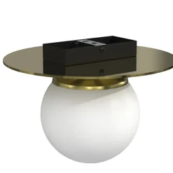 Store Lampa sufitowa w stylu glamour, z kloszem MLP7969 z serii PLATO | Kaja Oświetlen Żyrandole Nowoczesne