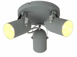 Hot Lampa sufitowa w stylu industrialnym 98-66503 GRAY | Kaja Oświetlenie Żyrandole Nowoczesne