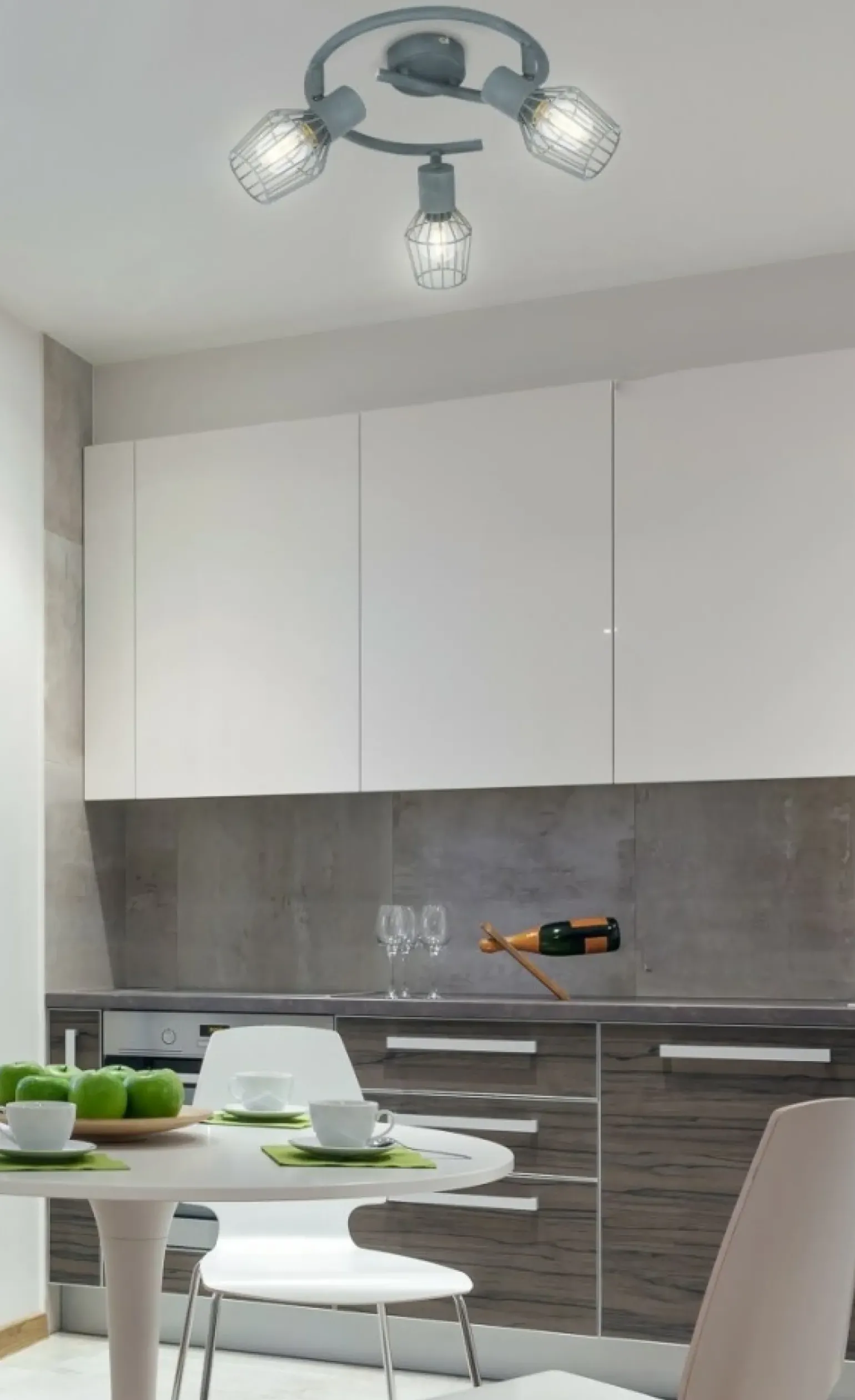 Sklep Kaja Lampa sufitowa w stylu industrialnym 98-68040 VIKING | Kaja