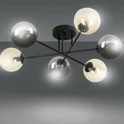 Best Sale Lampa sufitowa z 6 dwukolorowymi kloszami 834/6B3 | Kaja Oświetlenie Żyrandole Nowoczesne