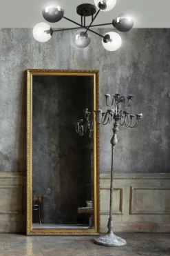 Discount Lampa sufitowa z 2 rodzajami kulistych kloszy 834/6B1 | Kaja Żyrandole Nowoczesne