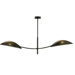 Store Lampa sufitowa z abażurami imitującymi liście 1106/2 LOTUS | Kaja Żyrandole Nowoczesne