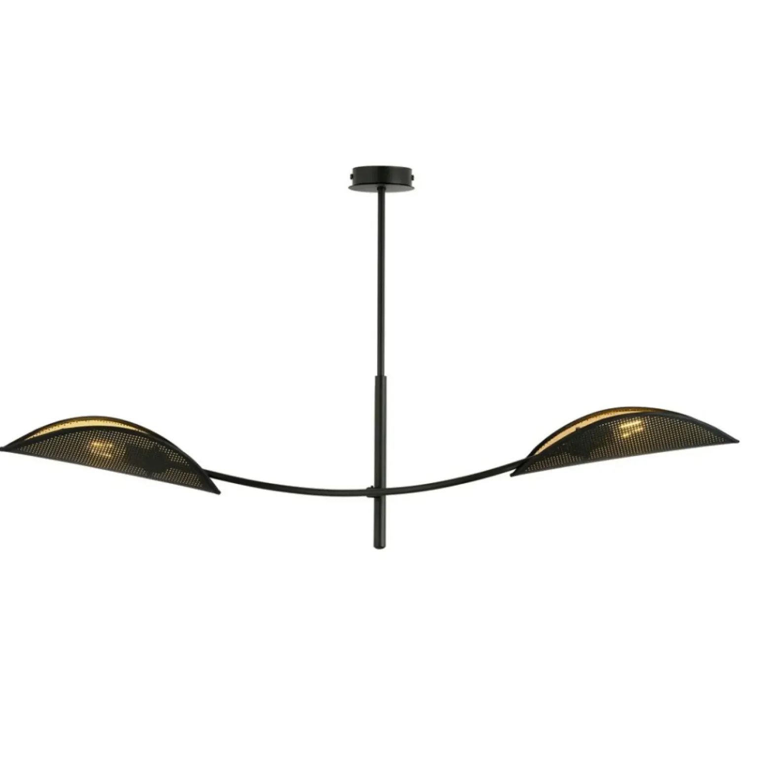 Store Lampa sufitowa z abażurami imitującymi liście 1106/2 LOTUS | Kaja Żyrandole Nowoczesne