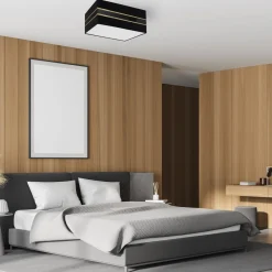 Sklep Kaja Lampa sufitowa z abażurem w kształcie kwadratu MLP7336 z serii ULTIMO | Kaja Ośw