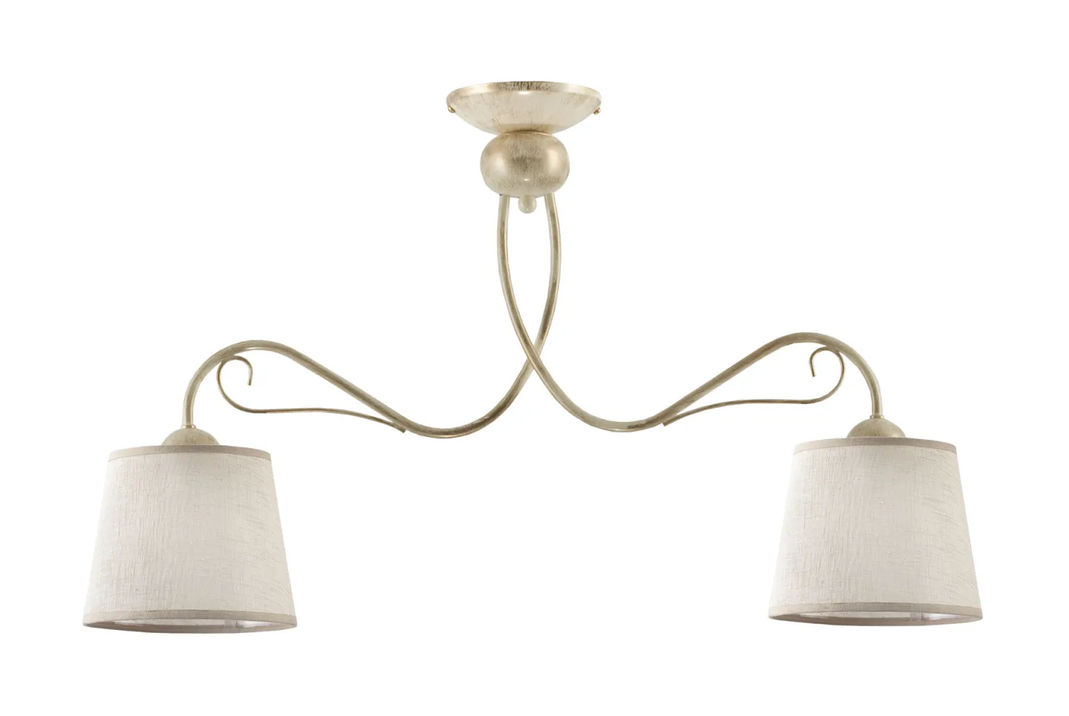 Sklep Kaja Lampa sufitowa z beżowymi abażurami JUP 1356 KAMELIA | Kaja