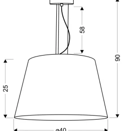 Sklep Kaja Lampa sufitowa z biało-zielonym kloszem 31-27620 ENYO | Kaja