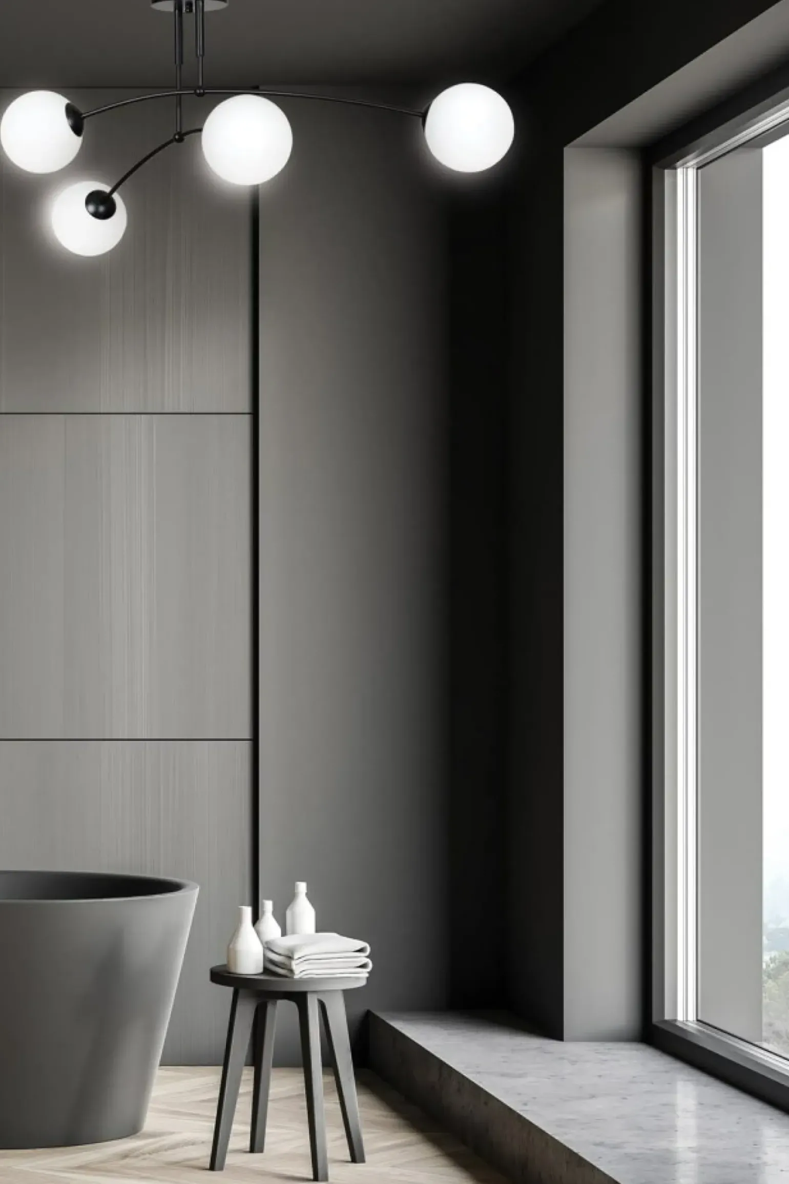 Best Sale Lampa sufitowa z białymi klasycznymi kloszami 670/4 | Kaja Oświetlenie Żyrandole Nowoczesne