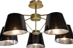 Sklep Kaja Lampa sufitowa z błyszczącymi abażurami 35-54999 CORTEZ | Kaja