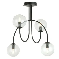 Store Lampa sufitowa z czterema kulistymi kloszami 1286/4A z serii ARCHI Żyrandole Nowoczesne