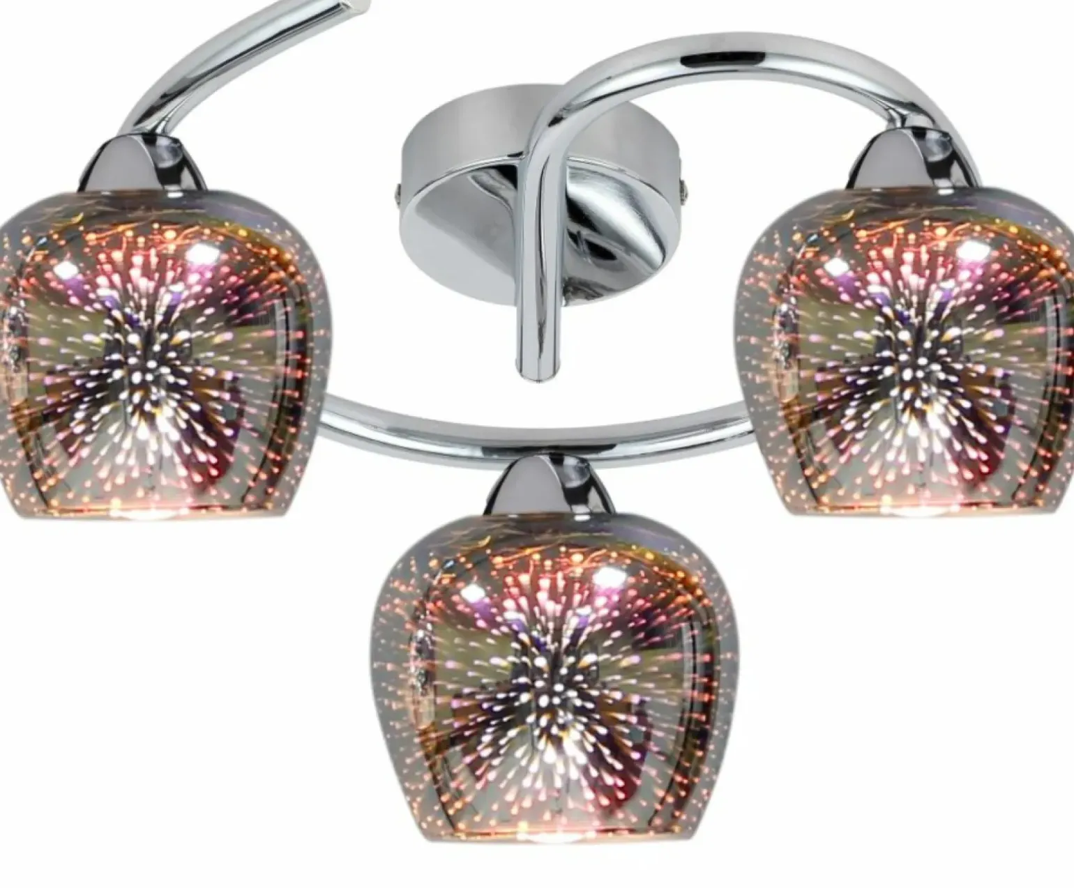 Sklep Kaja Lampa sufitowa z dekoracyjnymi kloszami 98-59635 SIRIUS | Kaja