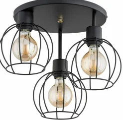 Store Lampa sufitowa z dekoracyjnymi kloszami z drutu AL 62349 z serii ORSO Żyrandole Nowoczesne