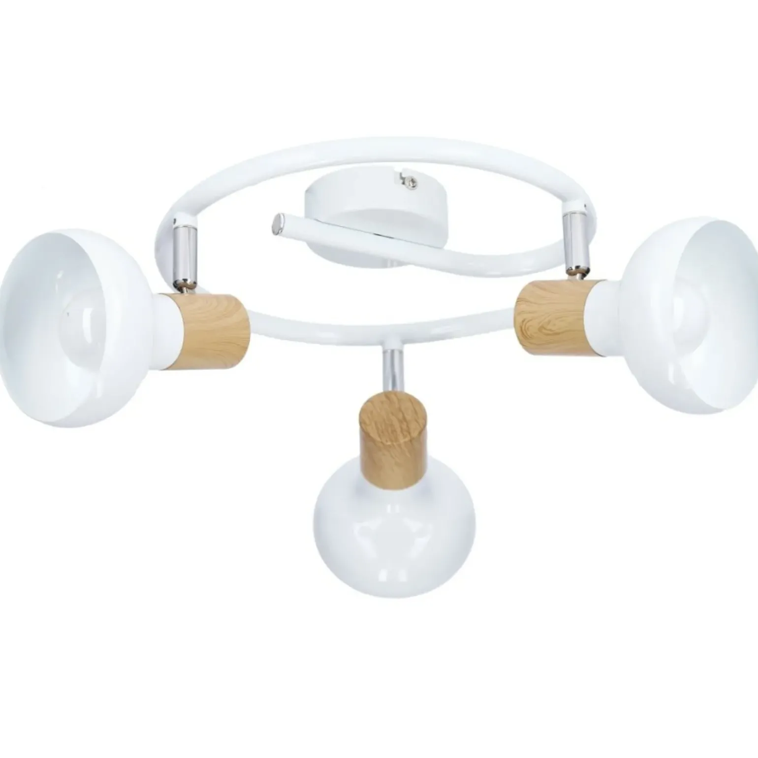 Sklep Kaja Lampa sufitowa z drewnianymi elementami 98-62697 PUERTO | Kaja