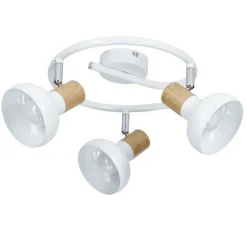 Sklep Kaja Lampa sufitowa z drewnianymi elementami 98-62697 PUERTO | Kaja