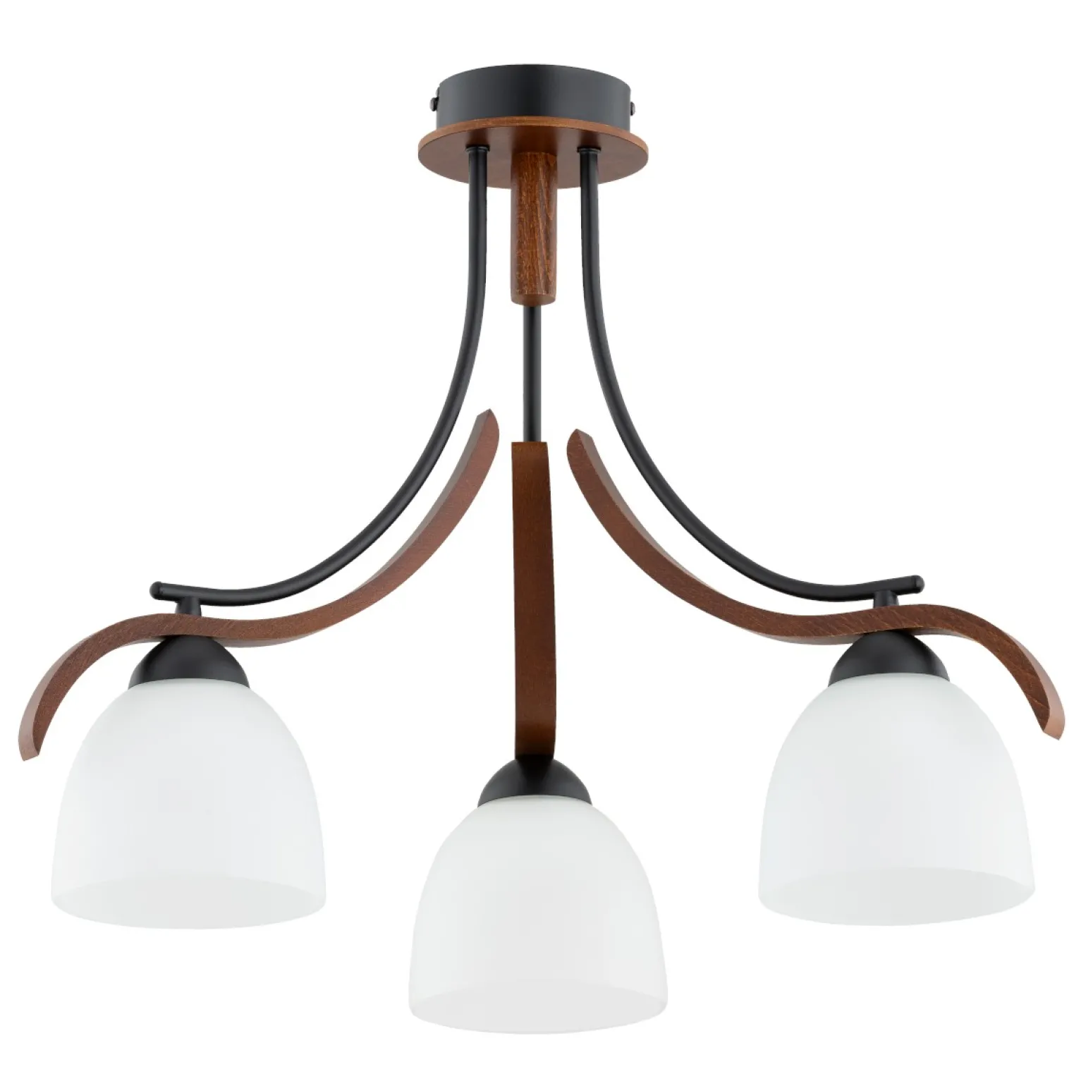 Sklep Kaja Lampa sufitowa z drewnianymi elementami AL 62422 z serii BAFIA